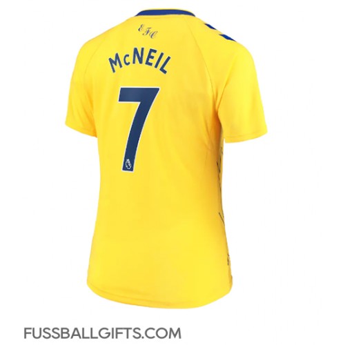 Everton Dwight McNeil #7 Fußballbekleidung 3rd trikot Damen 2022-23 Kurzarm